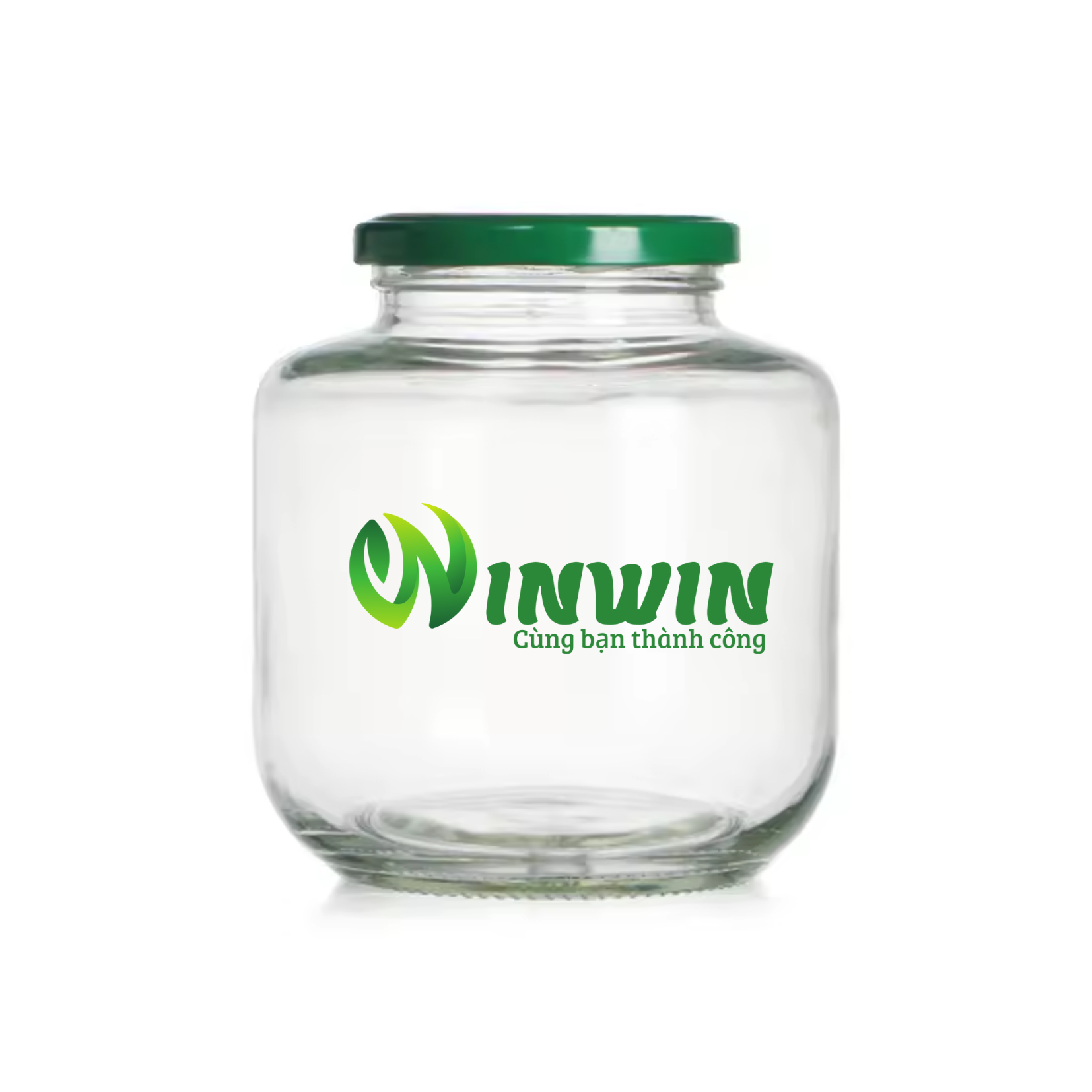 Hũ thủy tinh tròn size lớn 1500ml