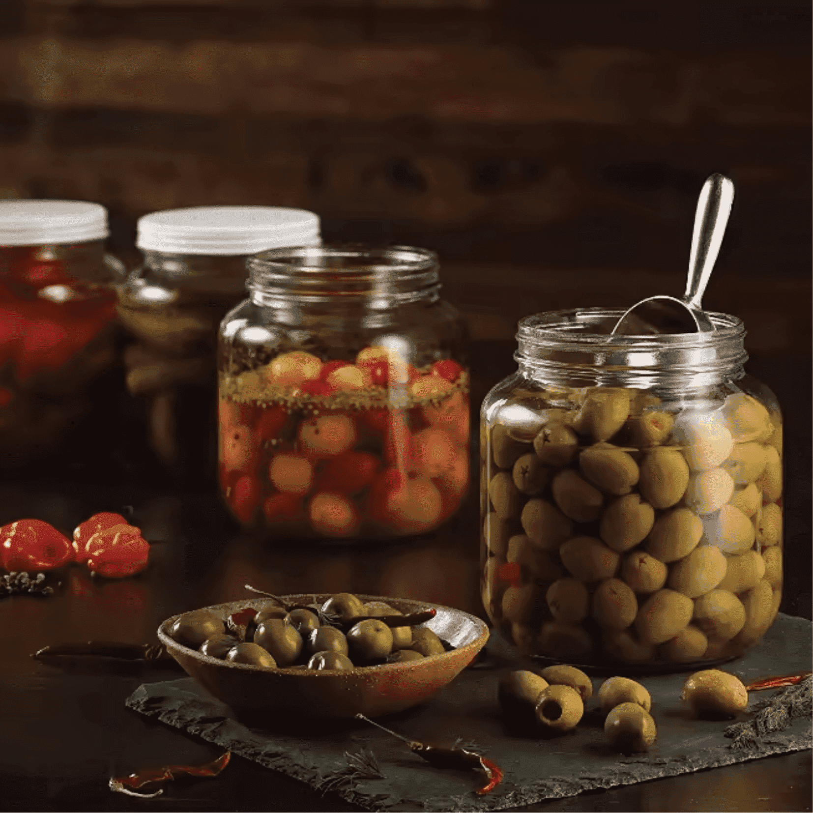 Hũ thủy tinh tròn size lớn 1890ml