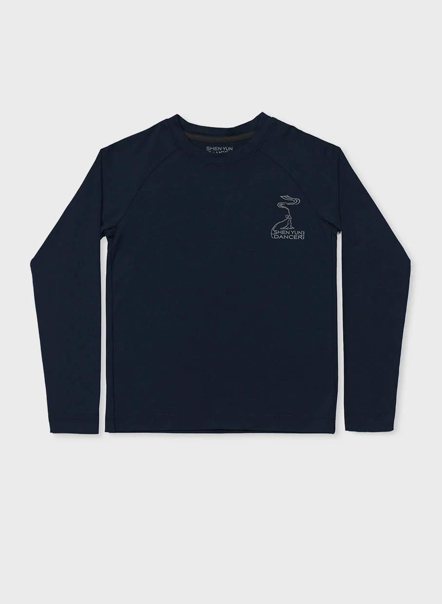Áo Tập Bé Trai Thoáng Khí - Navy