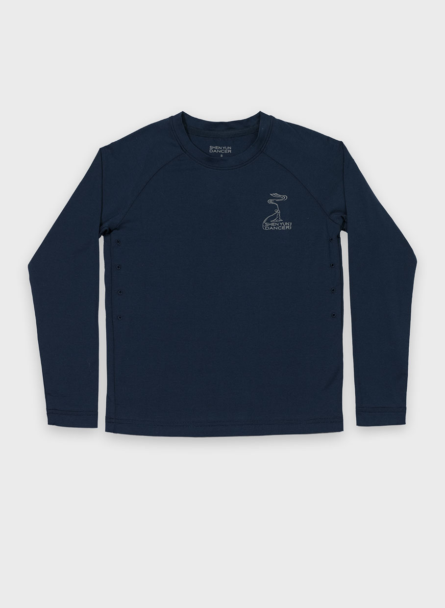 Áo Tập Bé Trai Thoát Nhiệt - Navy
