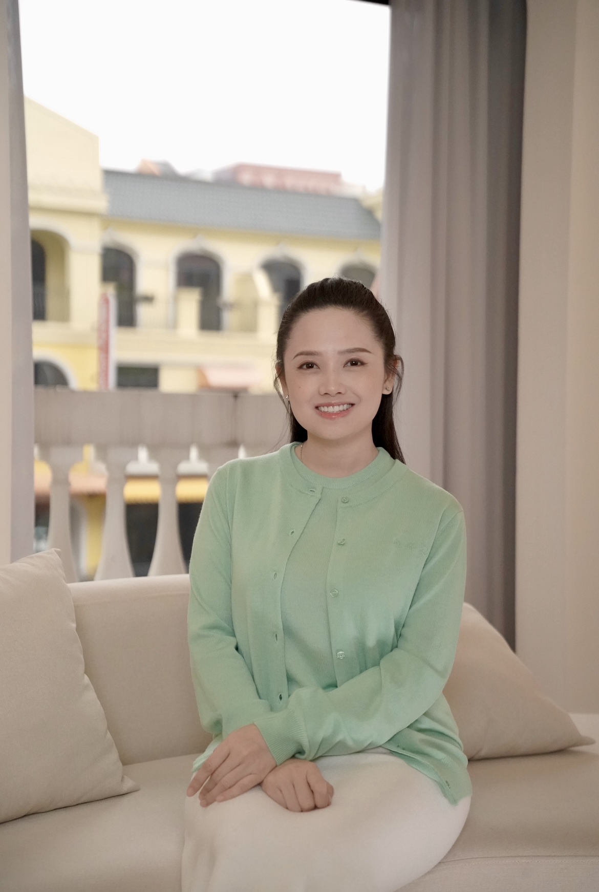 Set áo Cardigan nữ len Merino