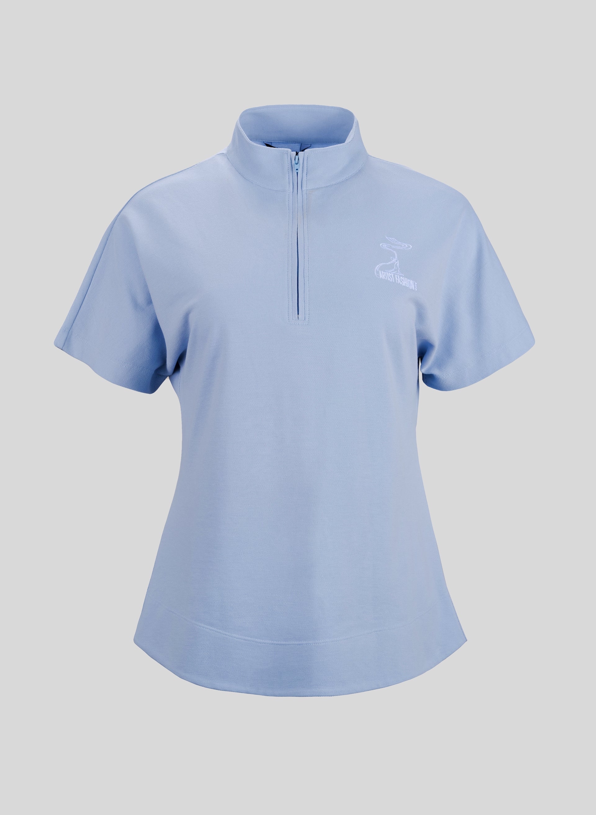 Áo Polo Nữ Cotton Pima - Light Blue