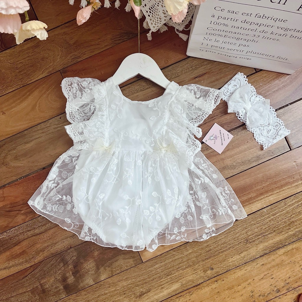 BD030-Body suit thiết kế bé gái
