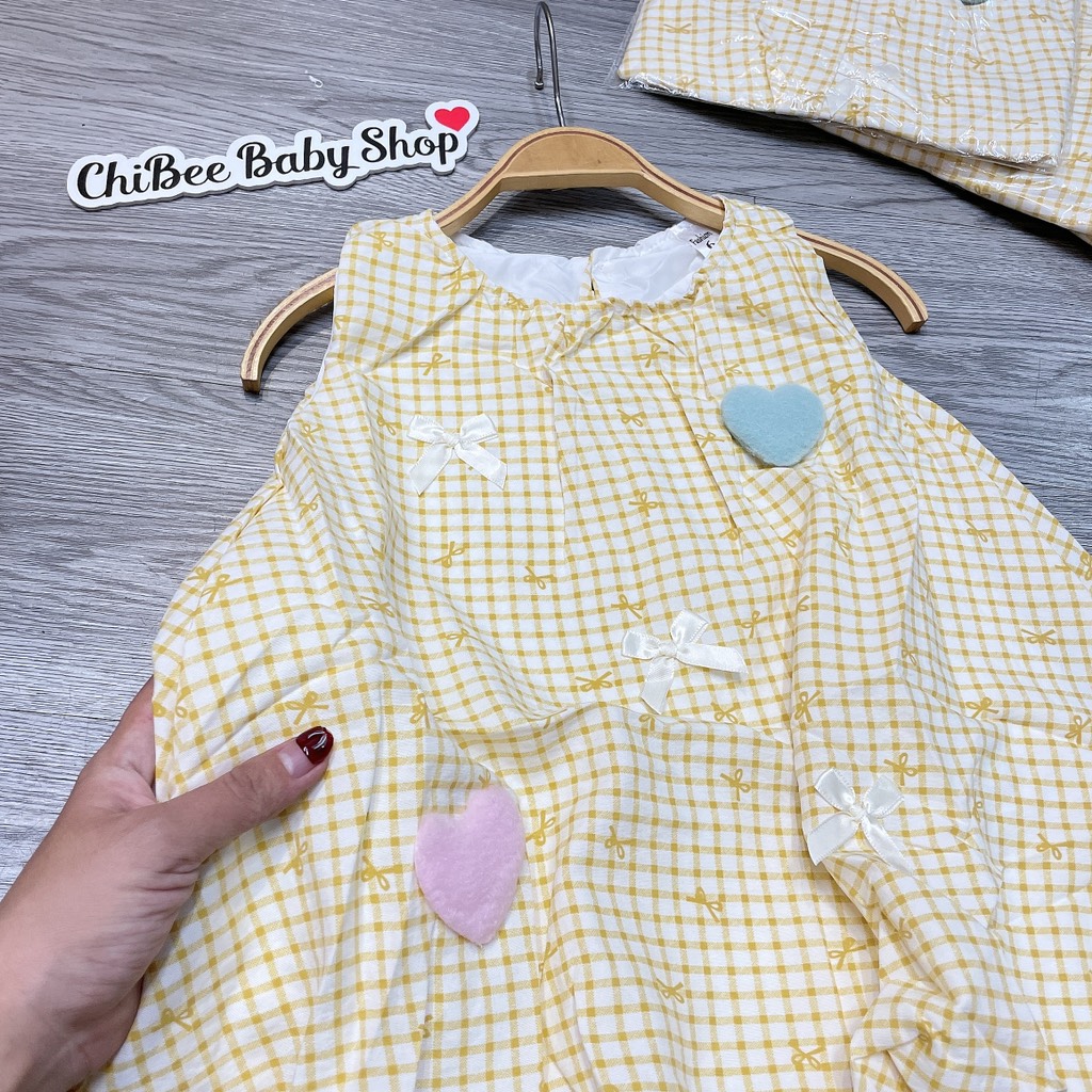 V452-Váy đũi SN bí caro vàng (10.15kg)