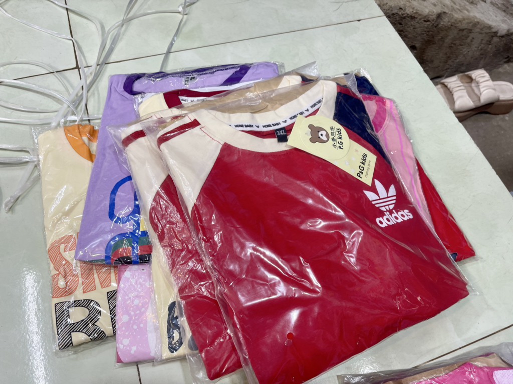 G107-Bộ cotton tàu bé gái lẻ sz