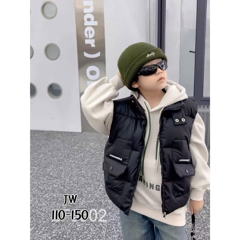 K118-Áo gile phao khoá Hàn Quốc (11.20.570)