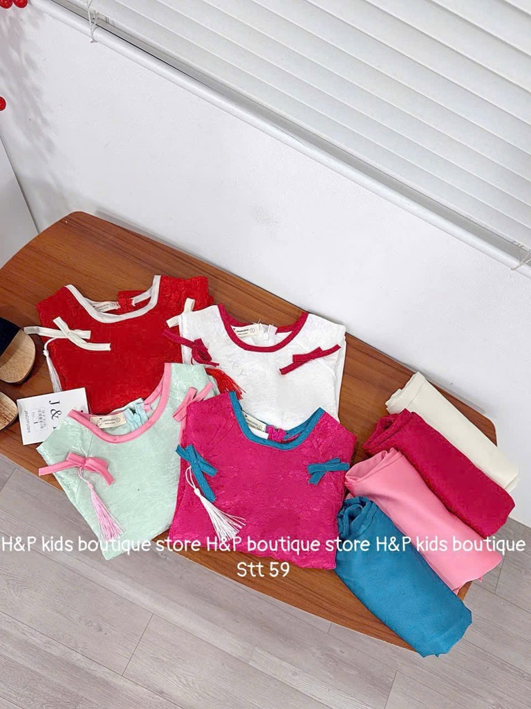 G749-Bộ bà ba nơ 2 nơ q dài (10.25kg)