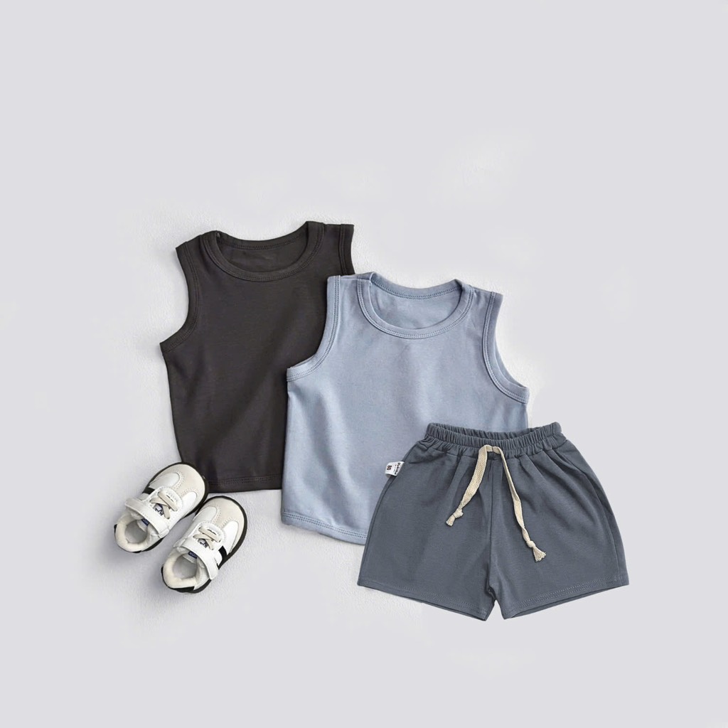 Q150-Quần đùi cotton zip rút dây