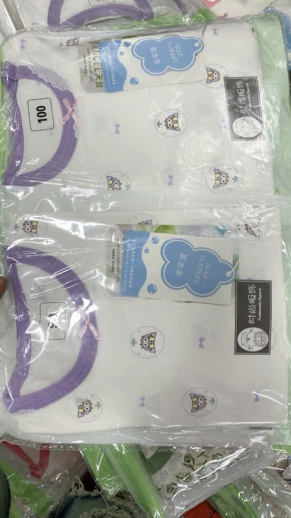 B403-Bộ dài cotton lụa gấu BULE (06.15.153)