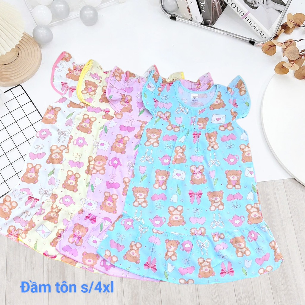 V393-Váy lanh cánh tiên 1/4XL (15.20kg)