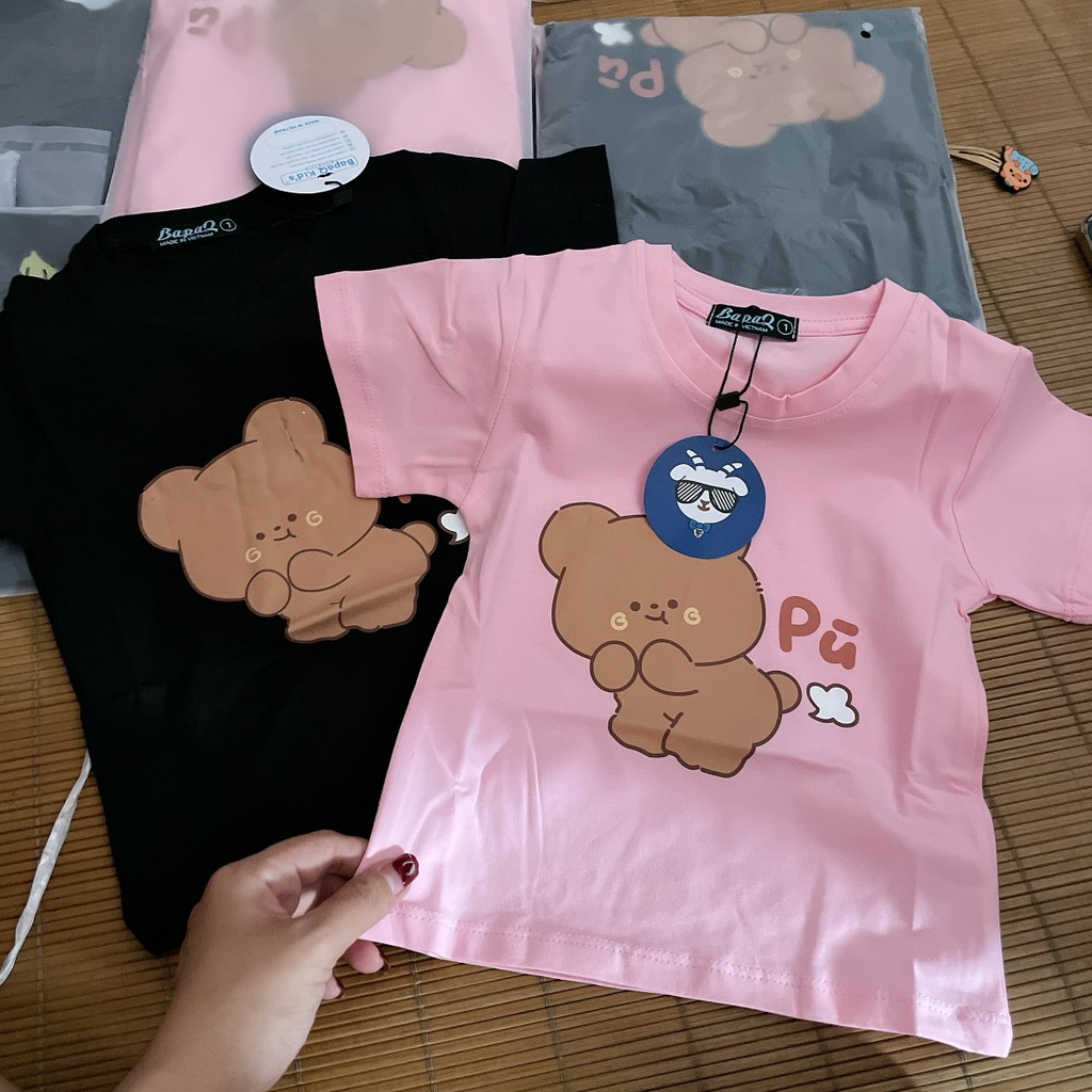 A416-Áo cộc cotton gấu nâu Pu (08.45kg)