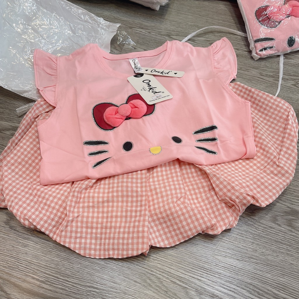 G580-Set Kitty quần bí caro (25.36.485)