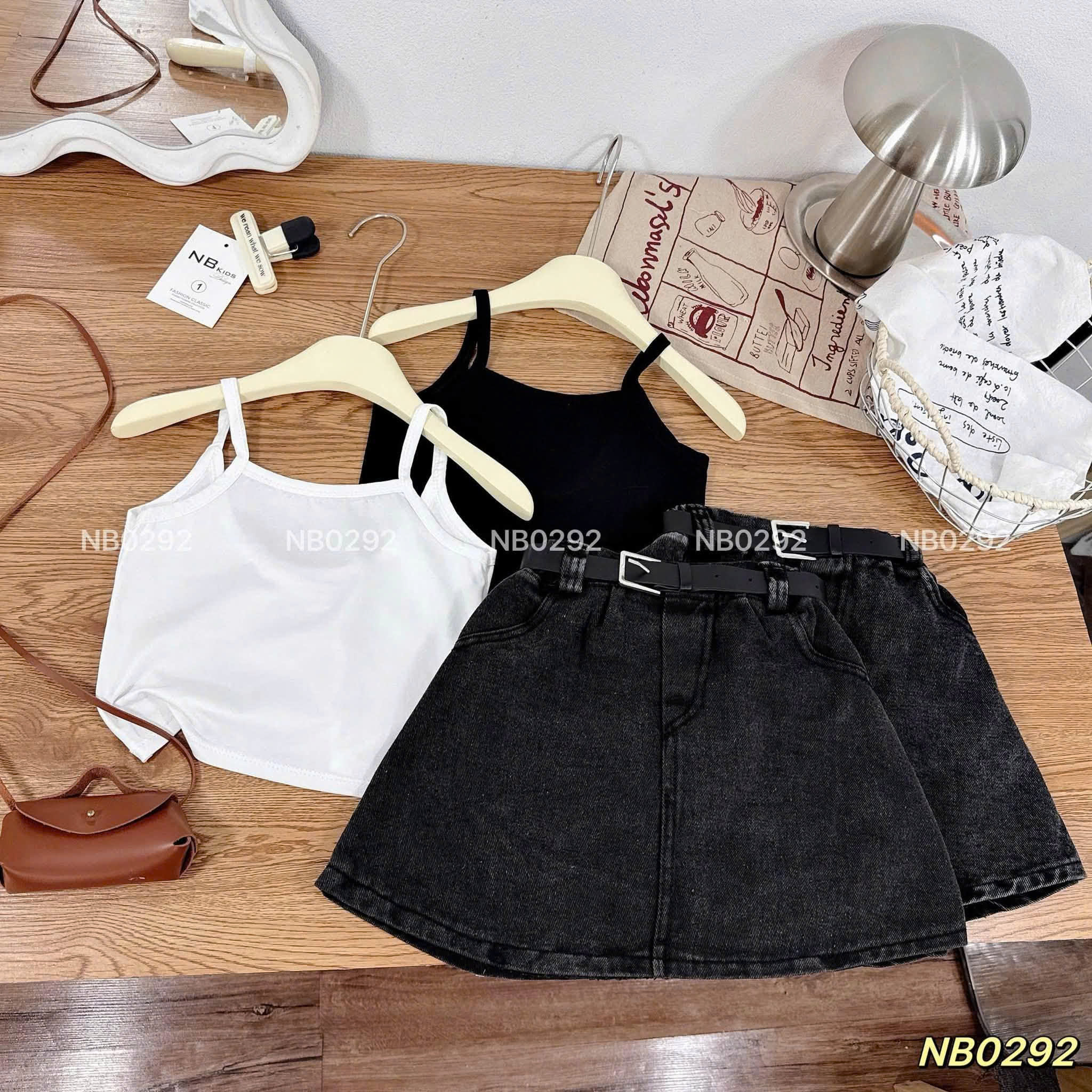 G871-Set áo dây cv jean đen khói (10.30kg)