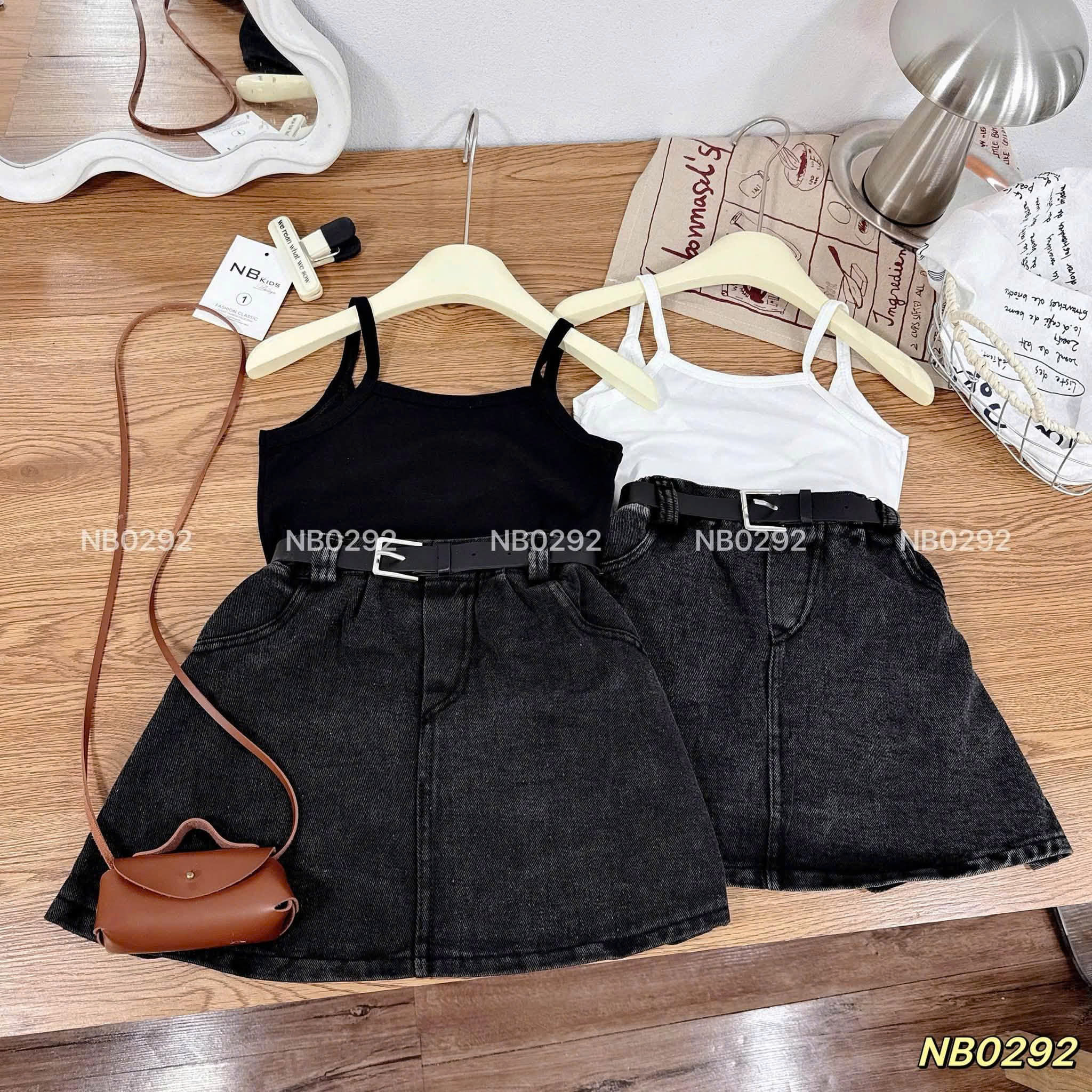 G871-Set áo dây cv jean đen khói (10.30kg)