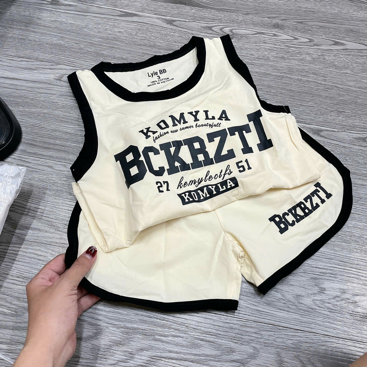 T704-Bộ balo cotton viền BCK (11.42kg)