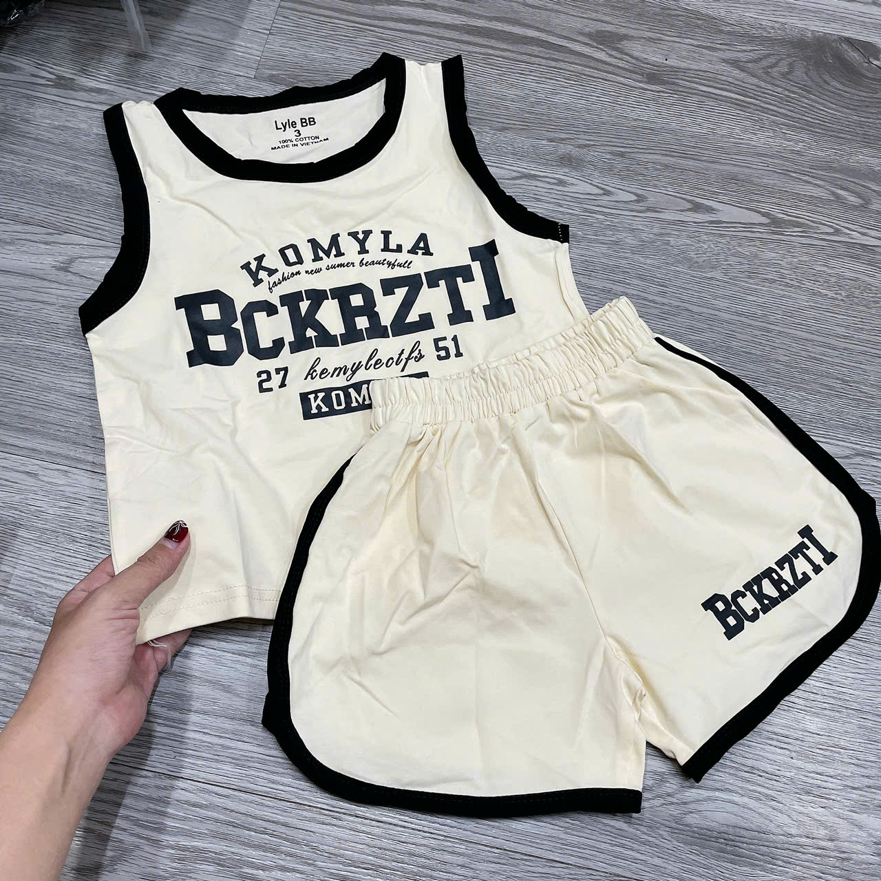 T704-Bộ balo cotton viền BCK (11.42kg)