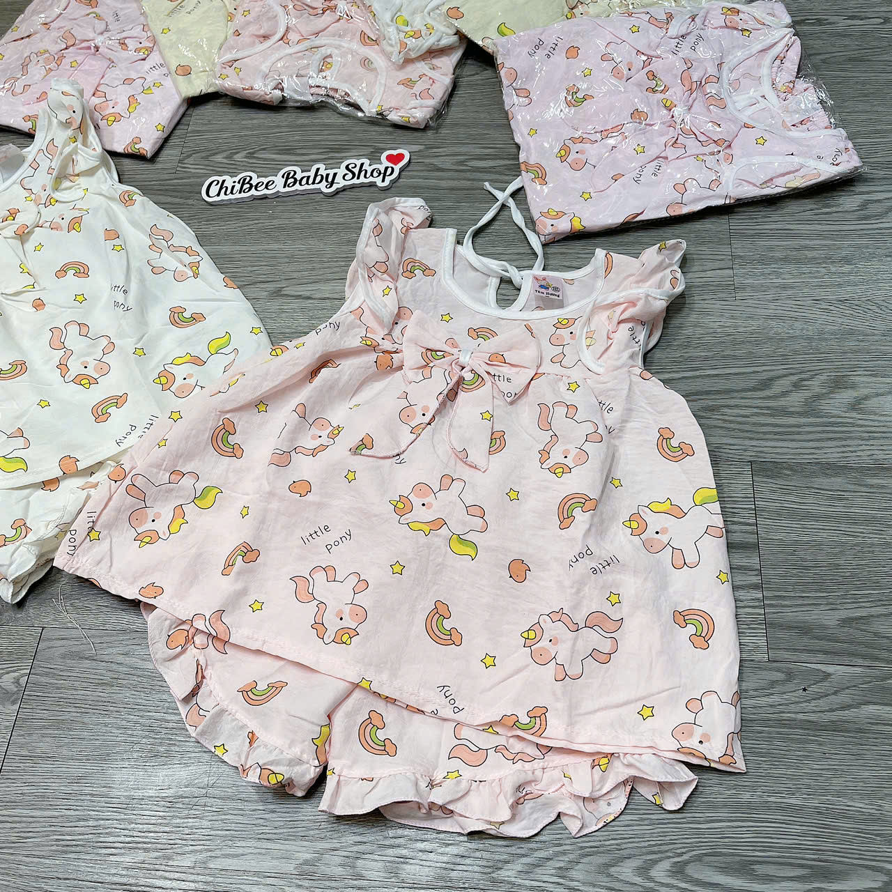 B576-Bộ đũi hàn cánh tiên ngựa Pony 1/4XL (15-18kg)