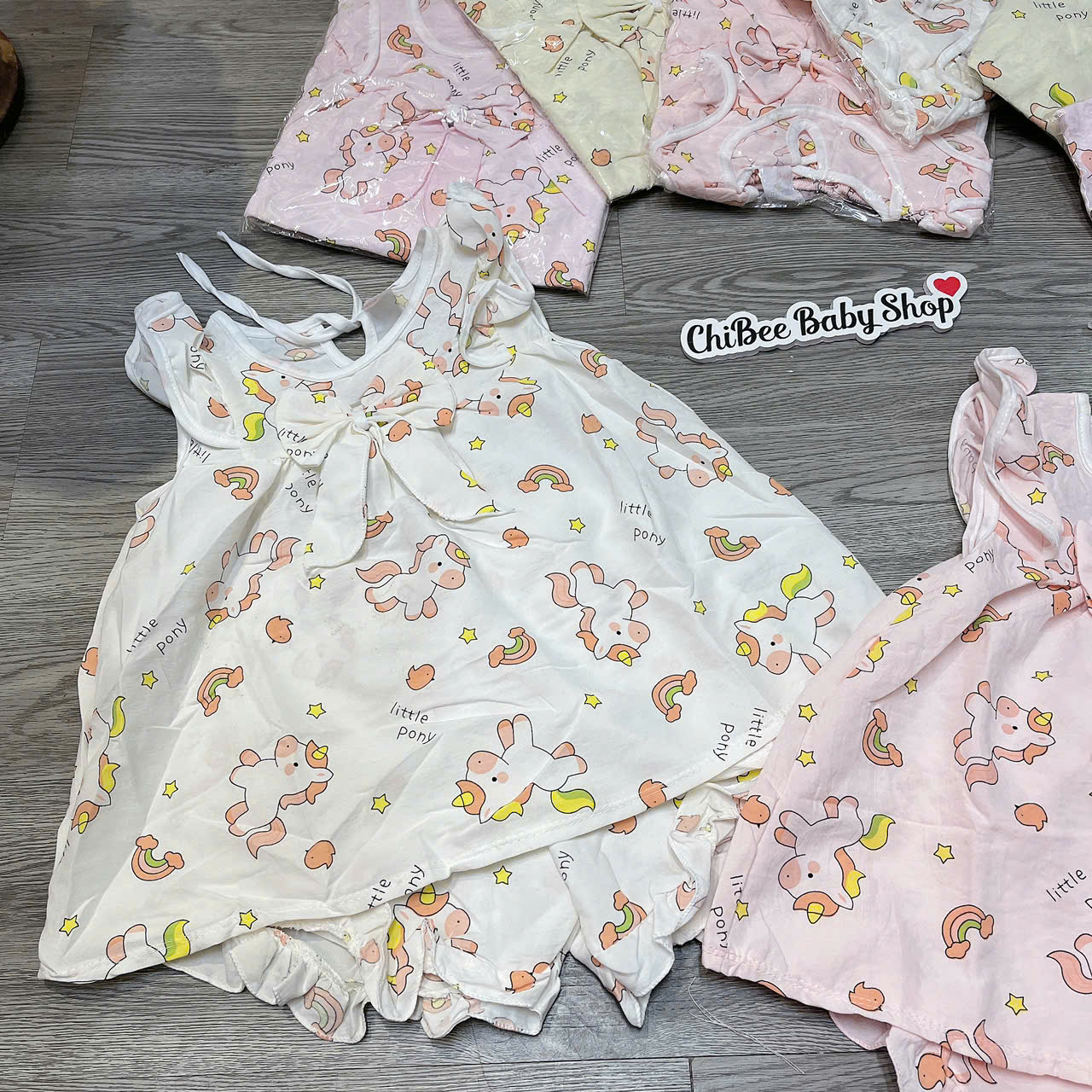 B576-Bộ đũi hàn cánh tiên ngựa Pony 1/4XL (15-18kg)