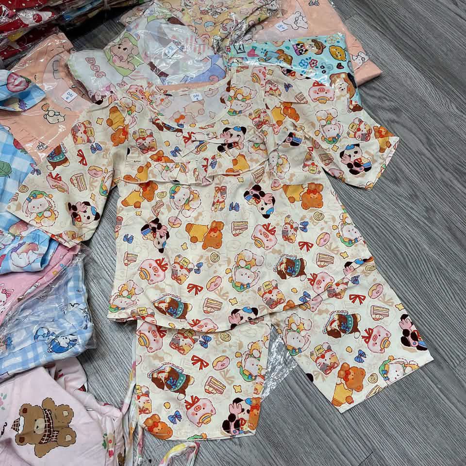 G921-Bộ lanh bé gái TDQD babydoll HT