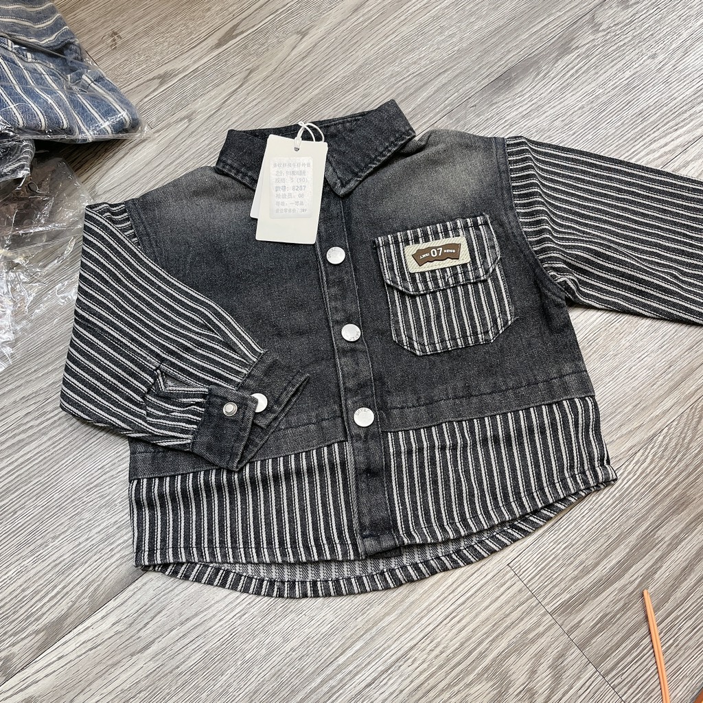 K143-Áo khoác sơ mi jean QC (10.20kg)