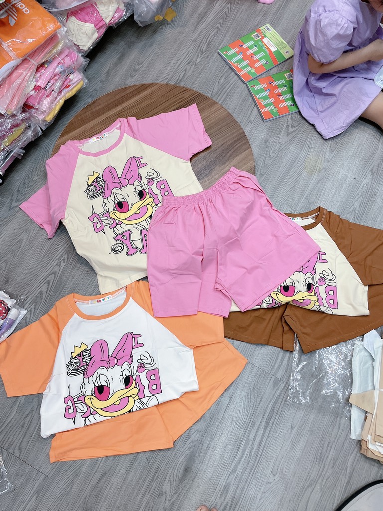 G545-Bộ cotton ráp lăng Vịt (09.50.567)
