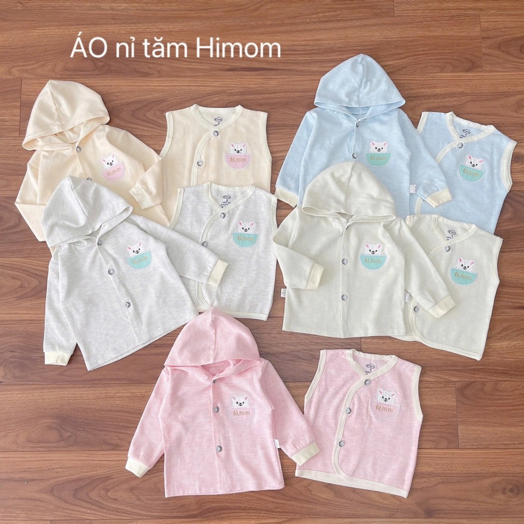 K083-Áo khoác sơ sinh mũ Hi (03.10.019)