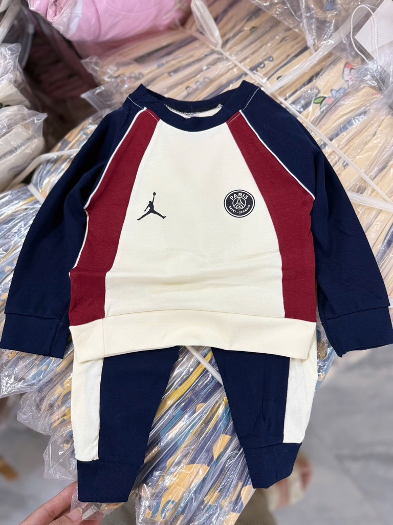 T485-Bộ dài cotton zip phối than (07.15.457)