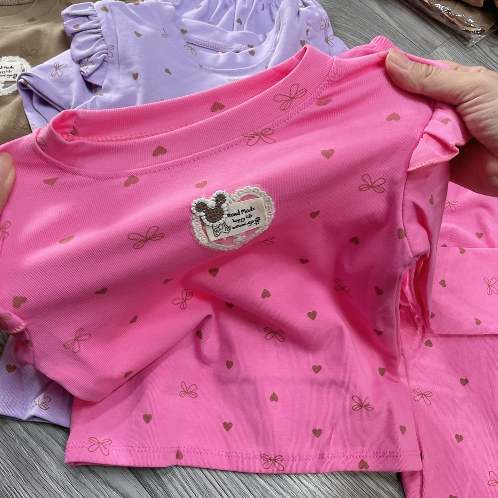 G740-Bộ cotton zip trái tim (07.15kg)