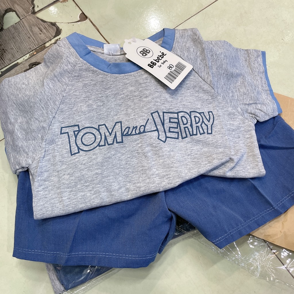T435-Bộ cotton Tom Jerry (08.18.241)