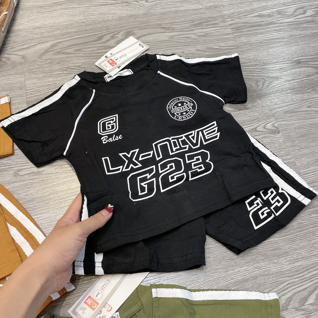 T462-Bộ cộc cotton số 23 viền (07.20.4046)