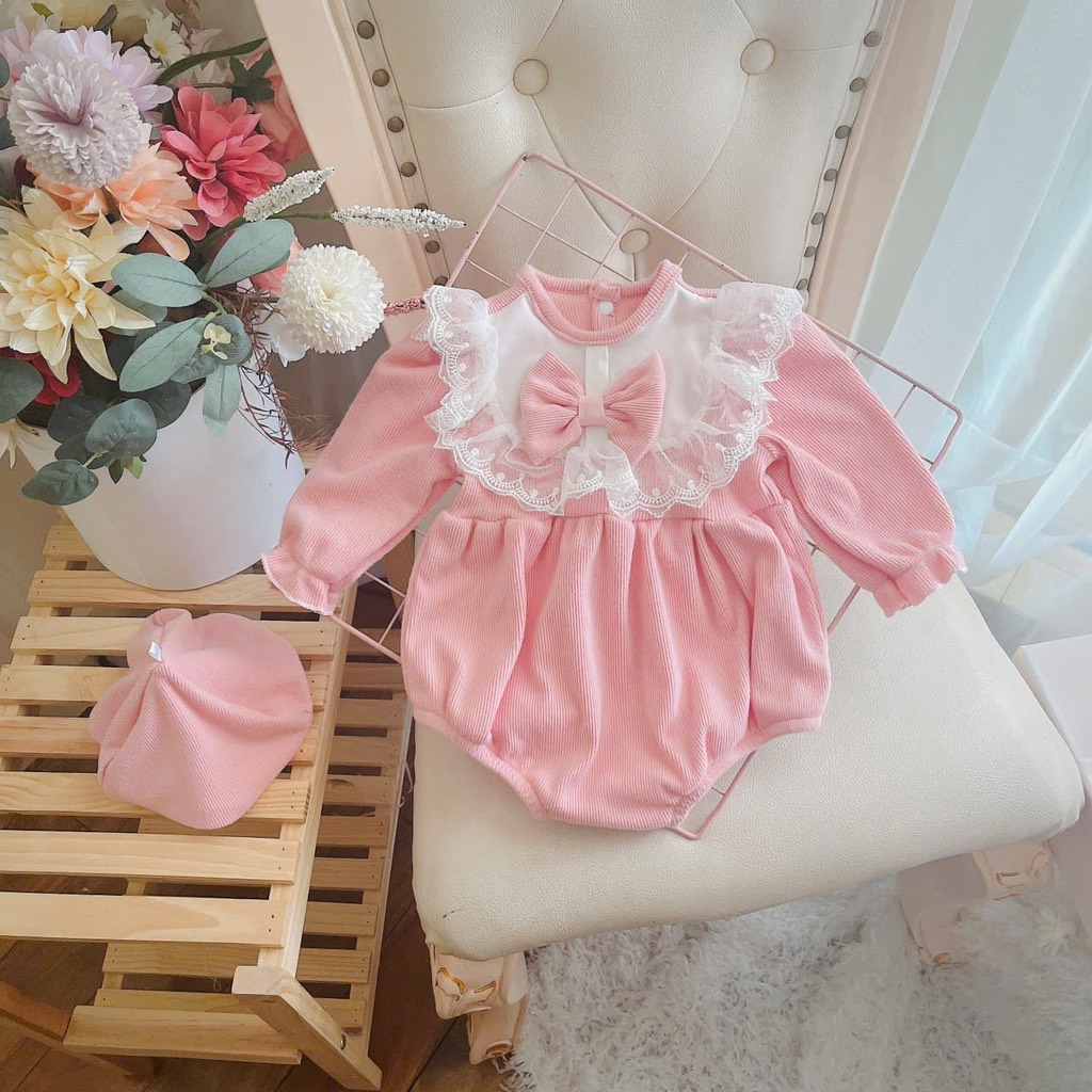 BD039-Set body suit tay dài