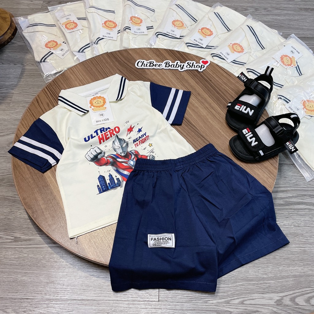 T760-Bộ polo cotton siêu nhân Hero (11.30kg)