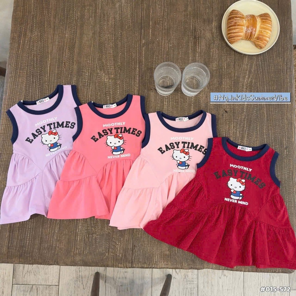 V390-Váy cotton SN Kitty viền (14.22kg)