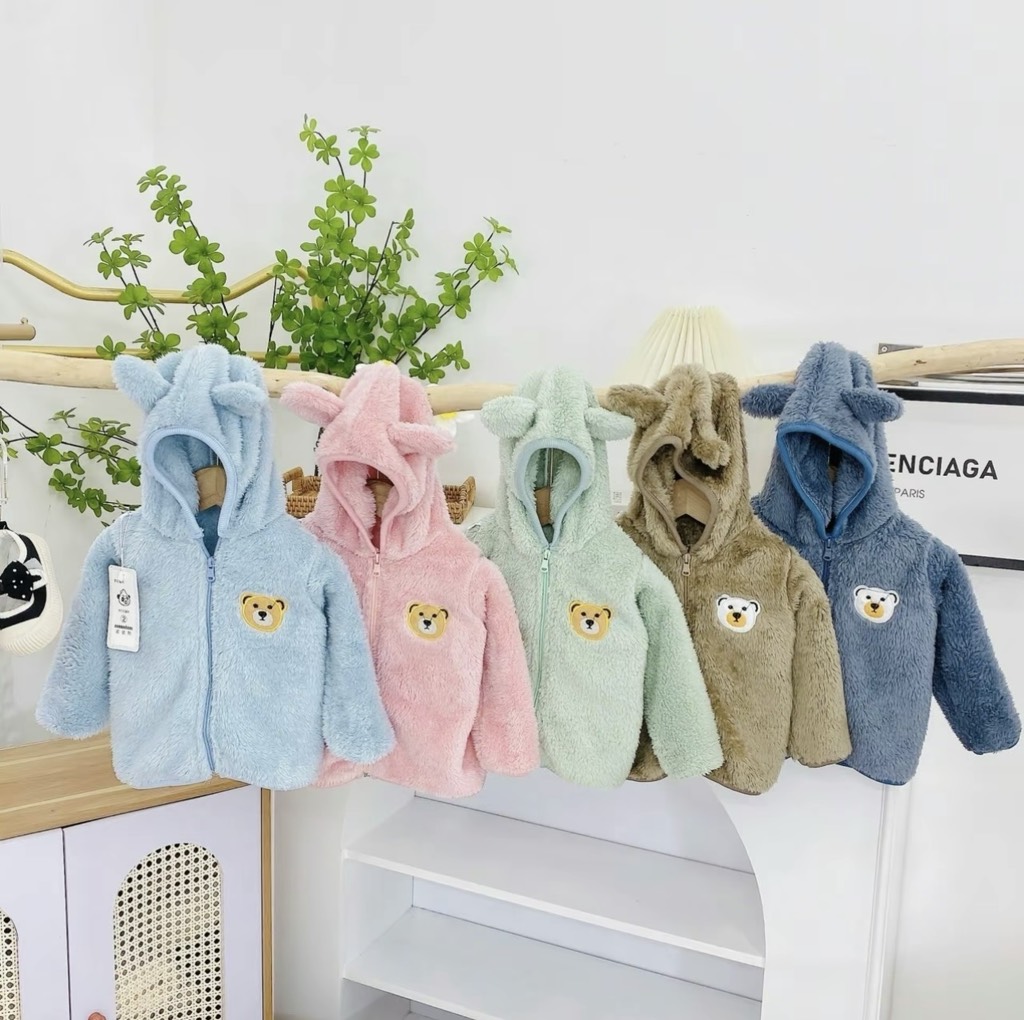 K114-Áo khoác lông gấu (05.15.349)