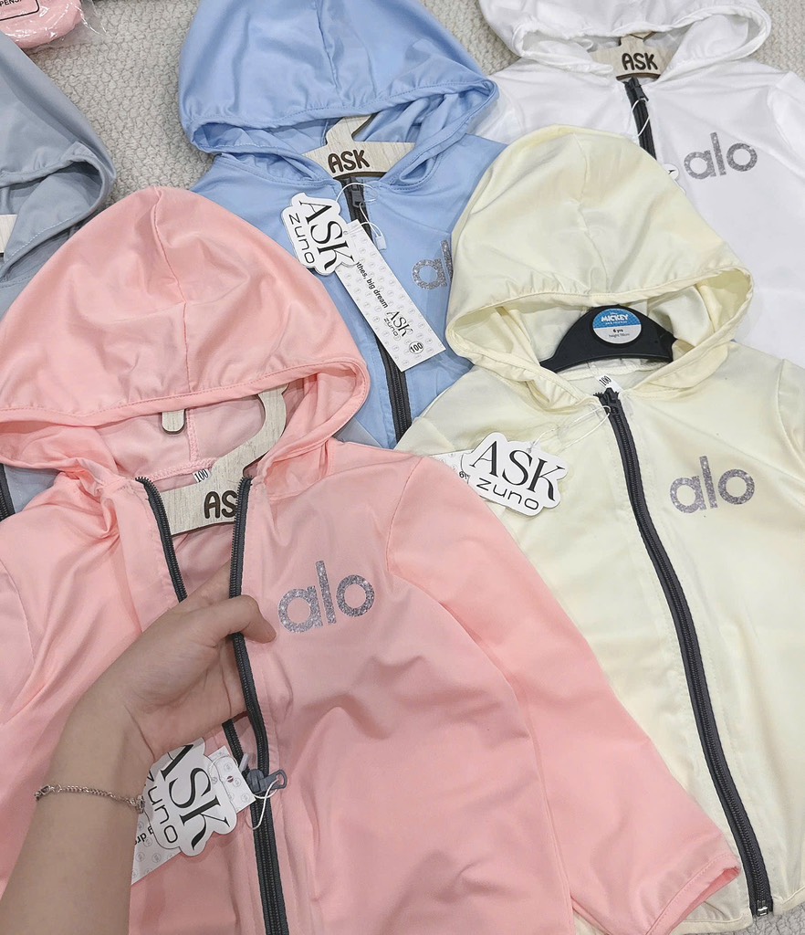K163-Áo khoác su lạnh Alo trơn (07.22kg)