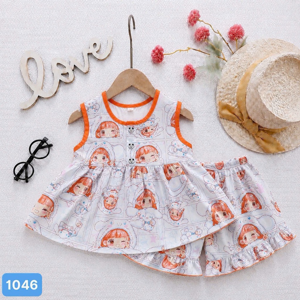 G849-Bộ lanh MT bé gái sát nách (15.28kg)