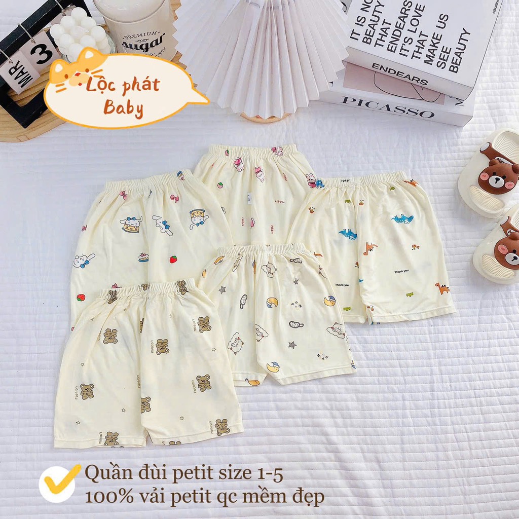 Q151-Quần chục đùi sơ sinh
