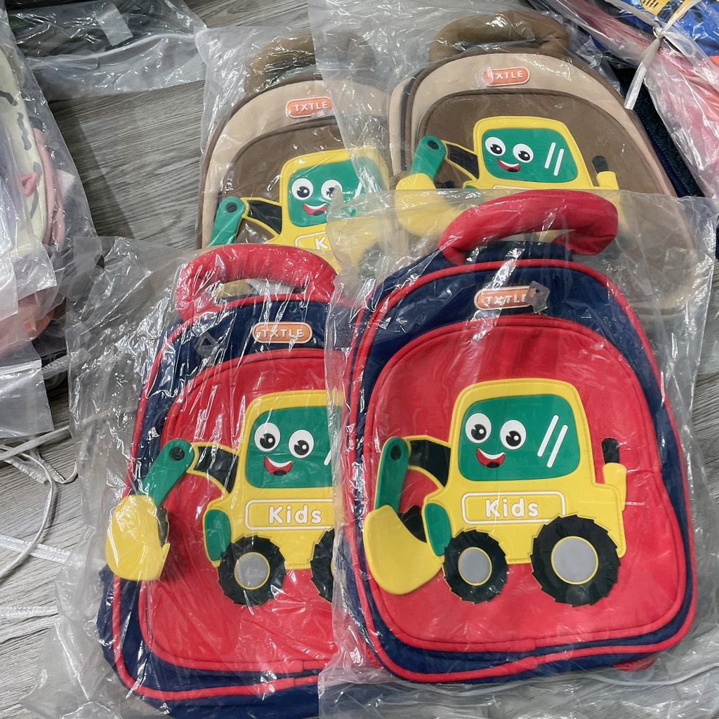 B019-Balo QC xe múc Kids