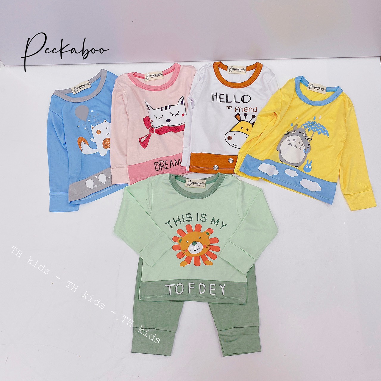 TLD009-Peakaboo BDTL phối màu (XẢ)