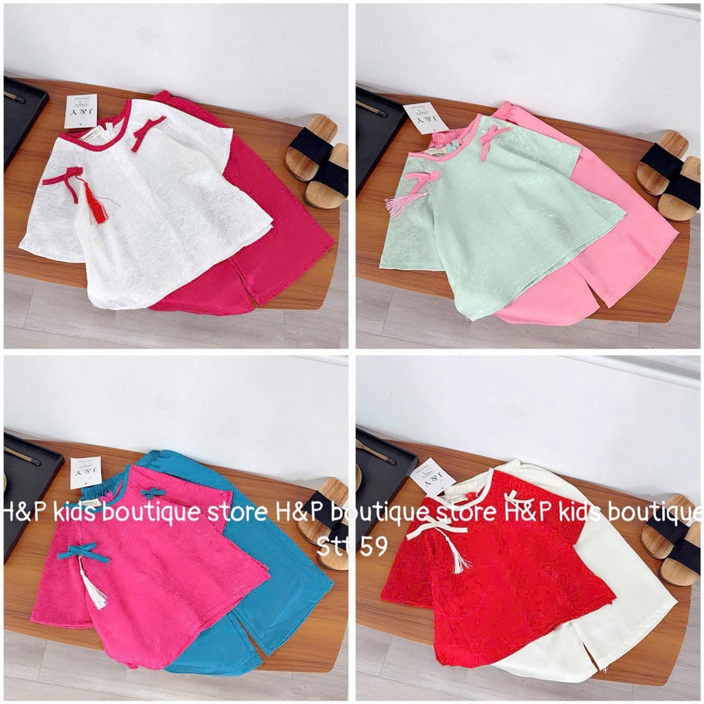 G749-Bộ bà ba nơ 2 nơ q dài (10.25kg)