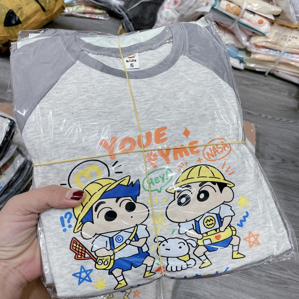 T796-Bộ cotton dài cu Shin phối (09.18kg)