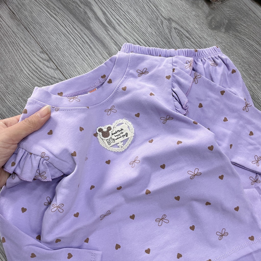 G740-Bộ cotton zip trái tim (07.15kg)