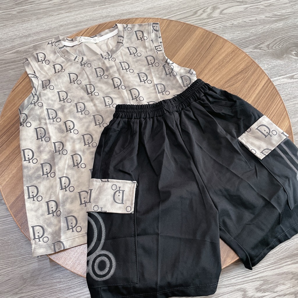 T457-Bộ SN Dior loang xám (19.30.267)