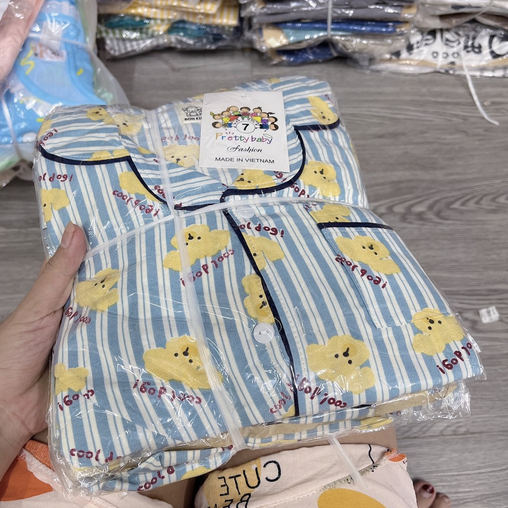 T750-Bộ pizama đũi bé trai (10.19kg)