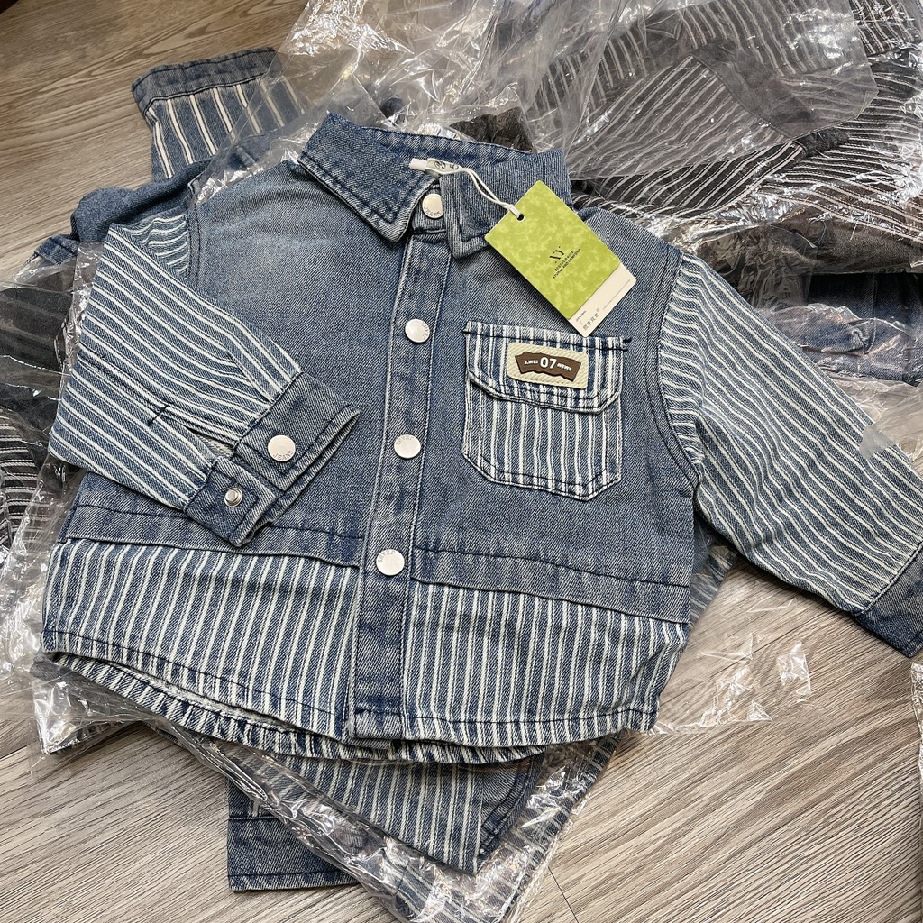 K143-Áo khoác sơ mi jean QC (10.20kg)