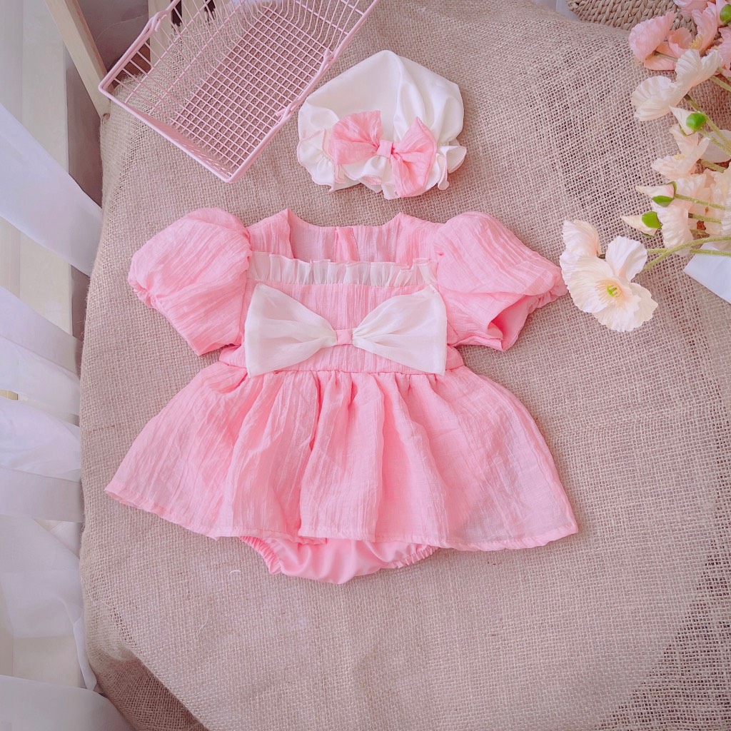 BD030-Body suit thiết kế bé gái