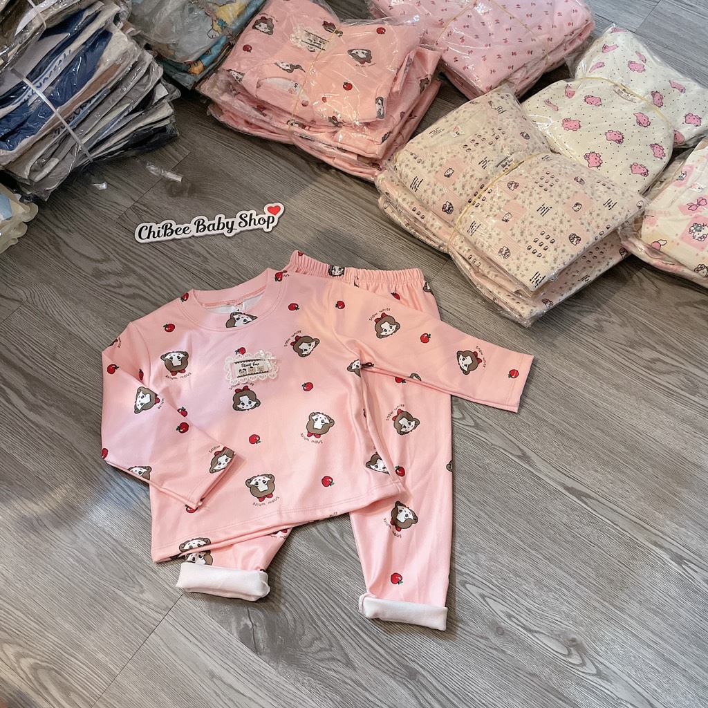 G961-Bộ dài zip ôm bé gái (09.15kg)