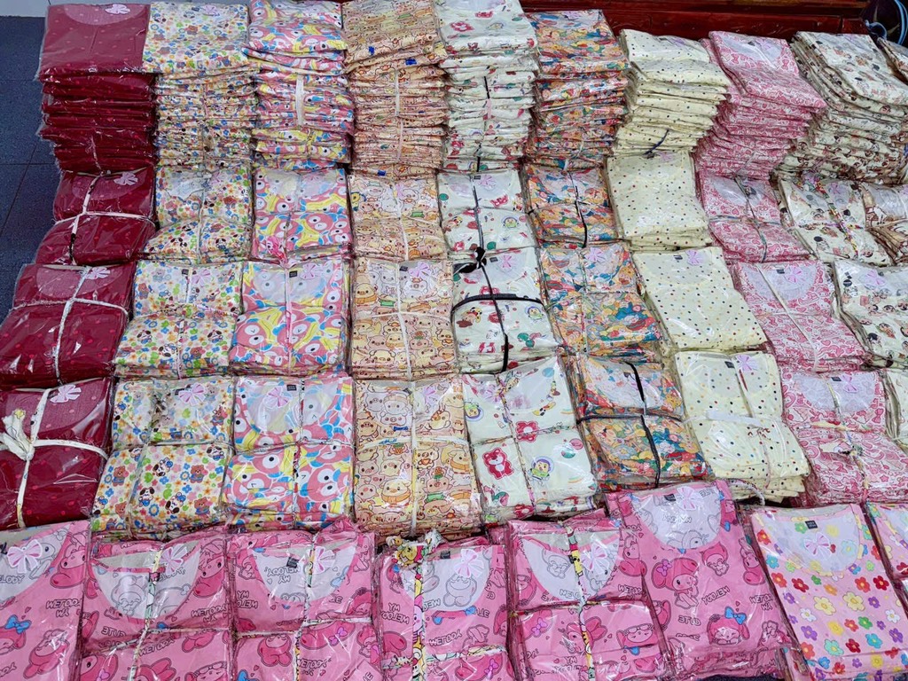 N073-Pijama Đùi Tole Lanh Thái (45-65kg)