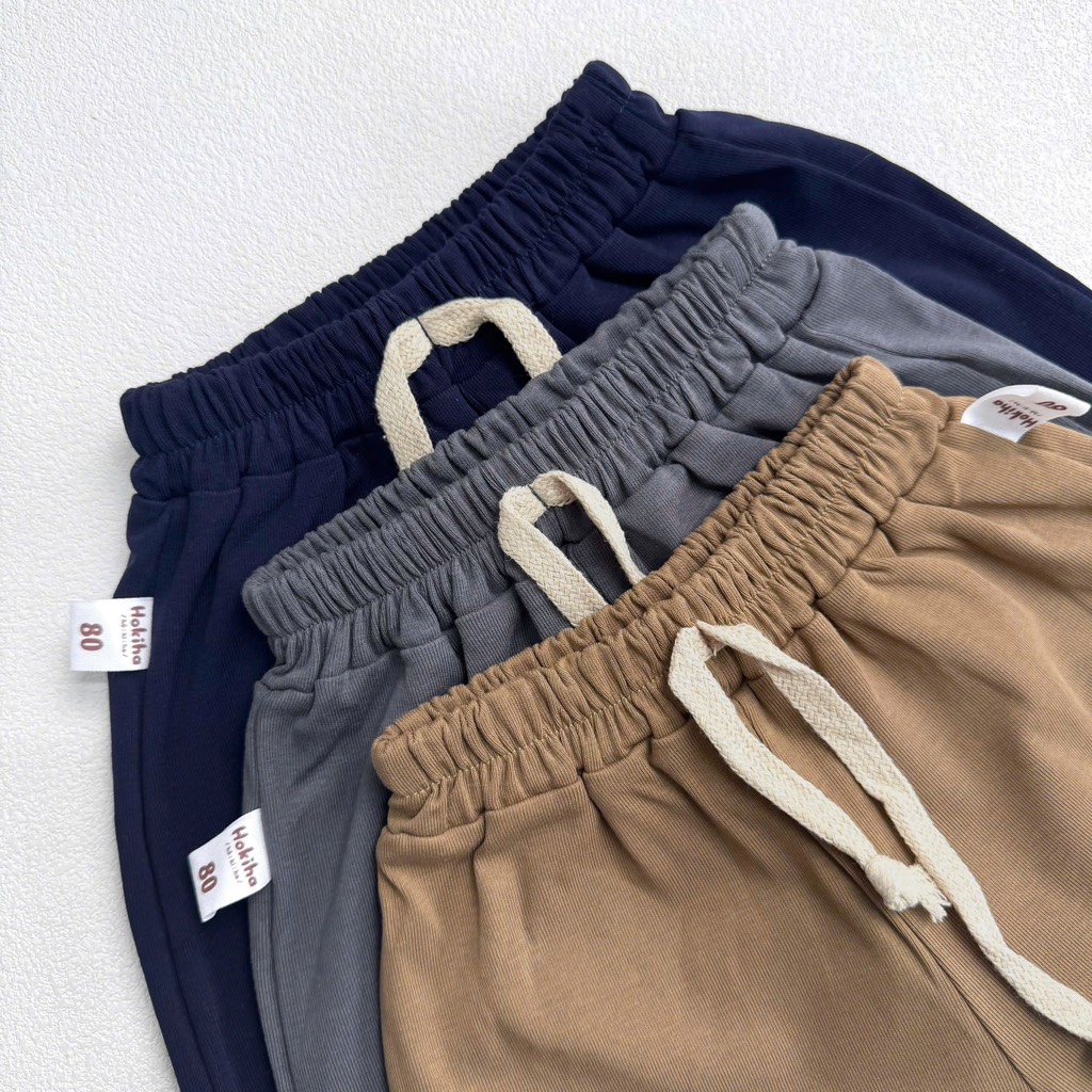 Q150-Quần đùi cotton zip rút dây