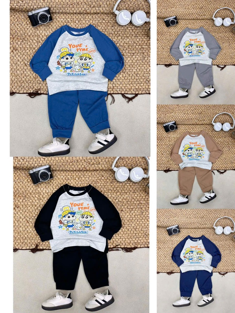 T796-Bộ cotton dài cu Shin phối (09.18kg)